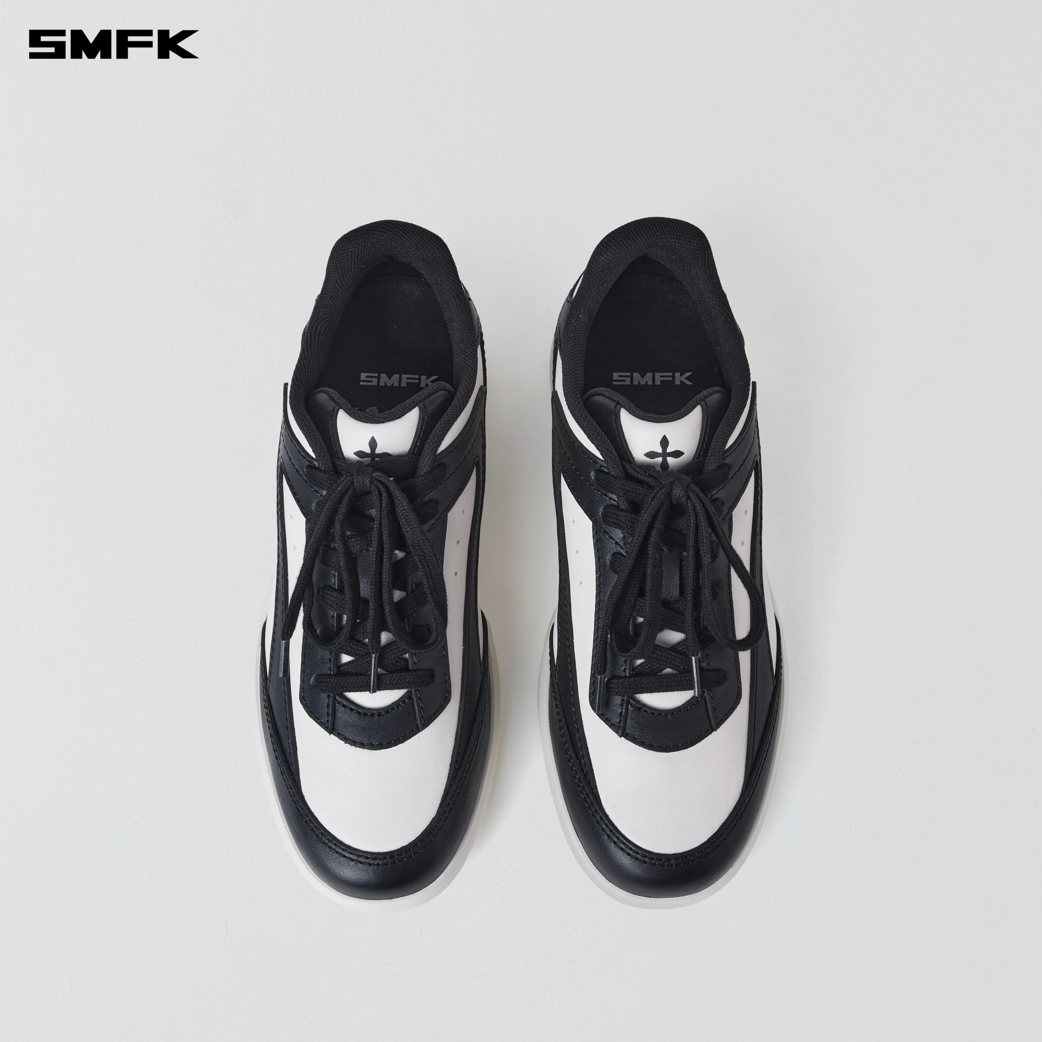MIRAGE-S LEATHER MULTI SNEAKER BLACK WHITE - Image 4