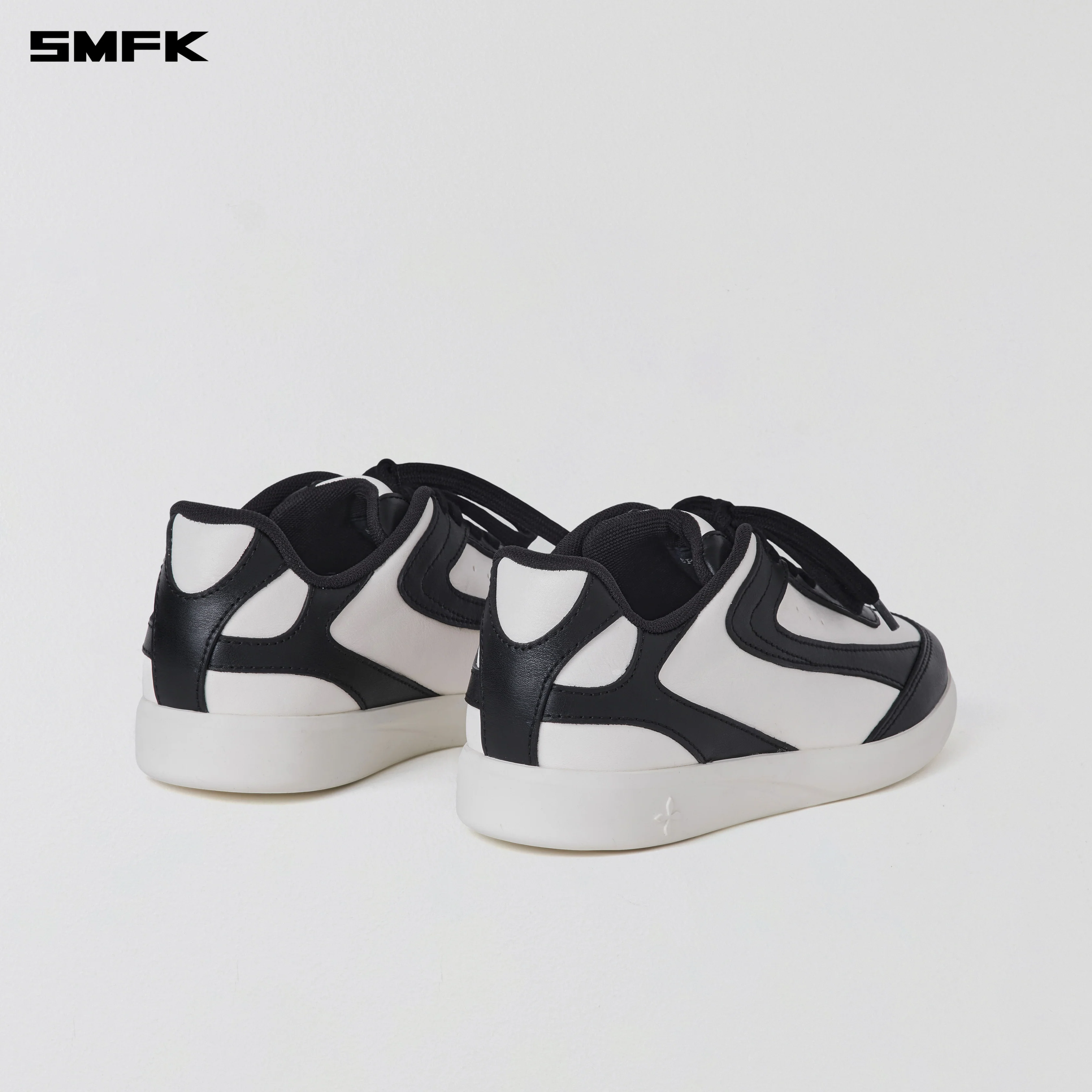 MIRAGE-S LEATHER MULTI SNEAKER BLACK WHITE - Image 6