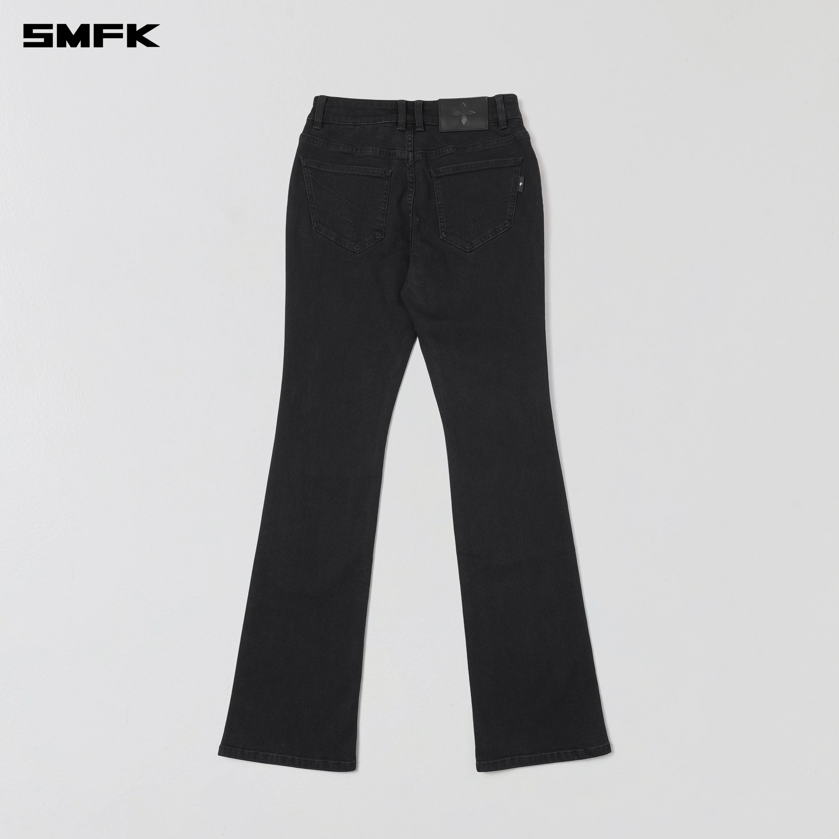 PERMANENT MODEL STRT DENIM PANTS/E-COTTON WILD BLACK - Image 6