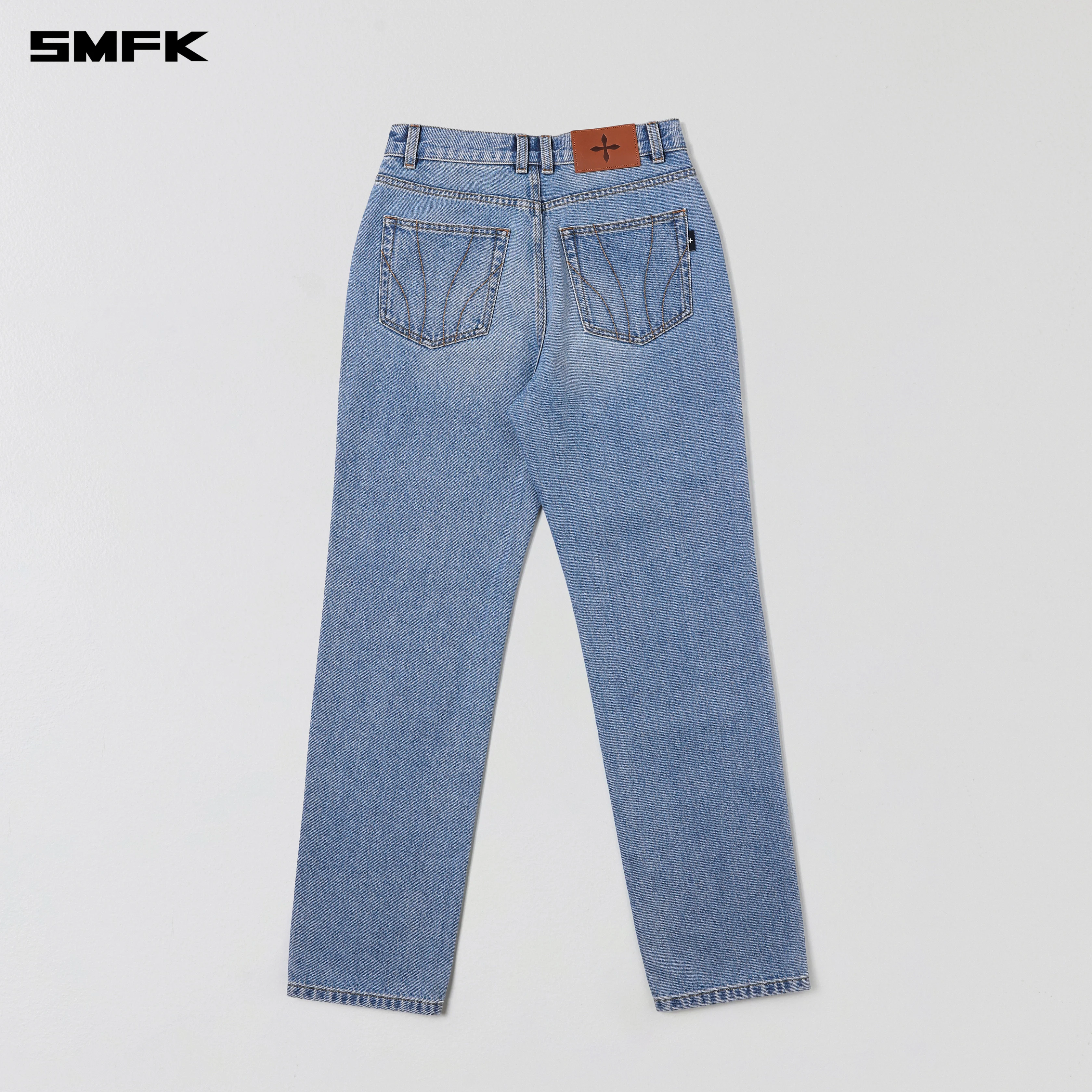 PERMANENT STRT-S DENIM PANTS/COTTON WILD BLUE - Image 6