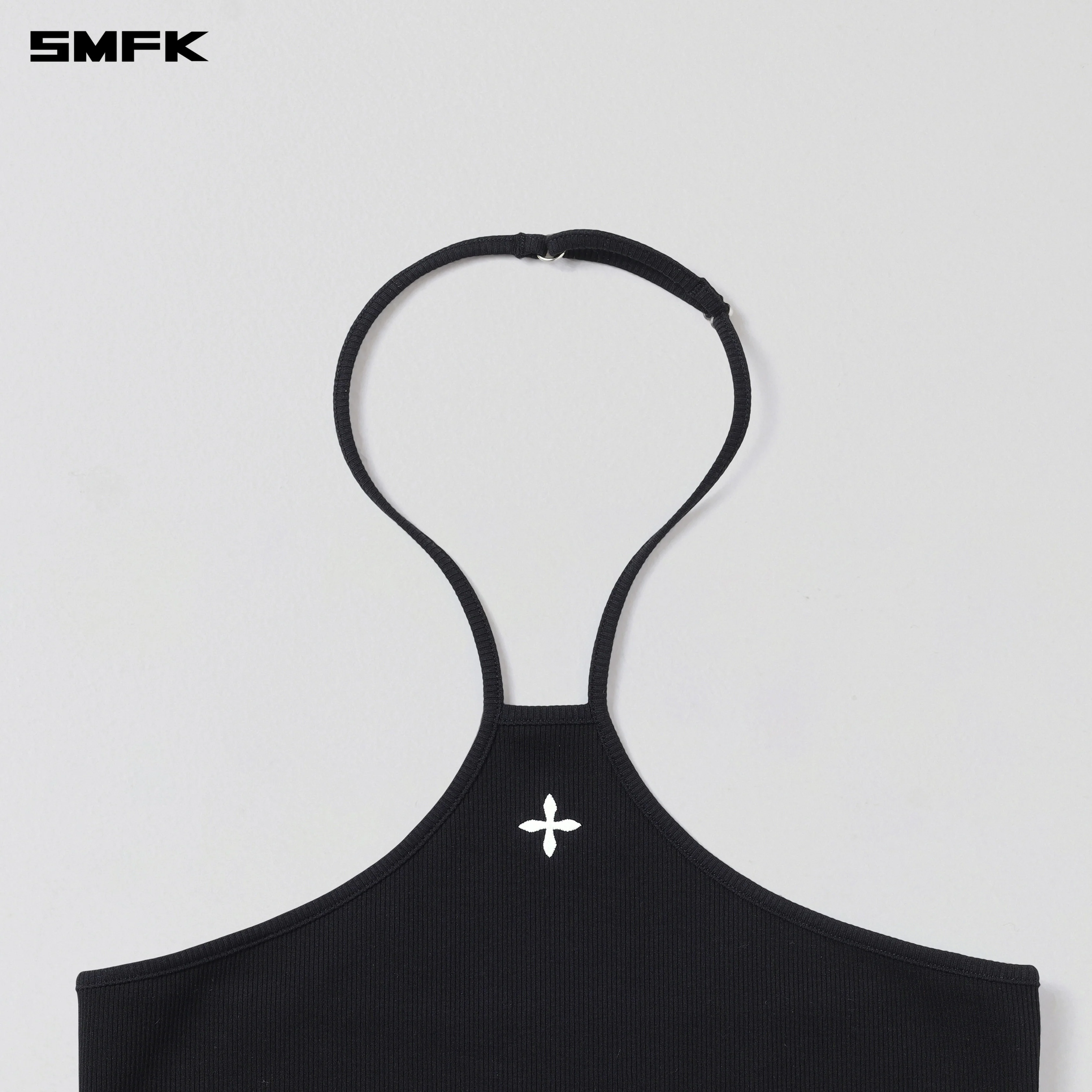 POISE ROPE TANK / COTTON WILD BLACK - Image 7