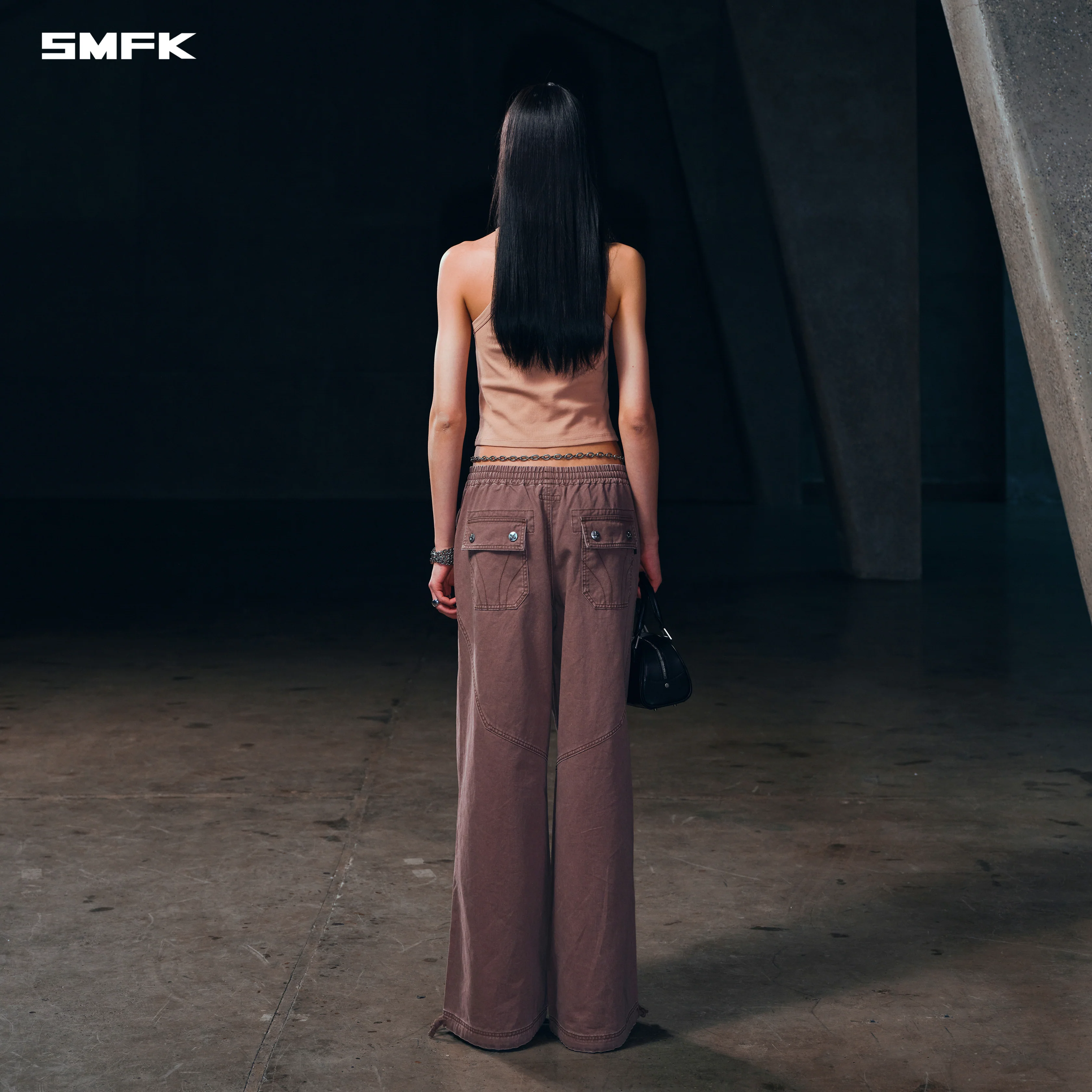 POISE X-LOOP CAMISOLE / COTTON SAND - Image 3