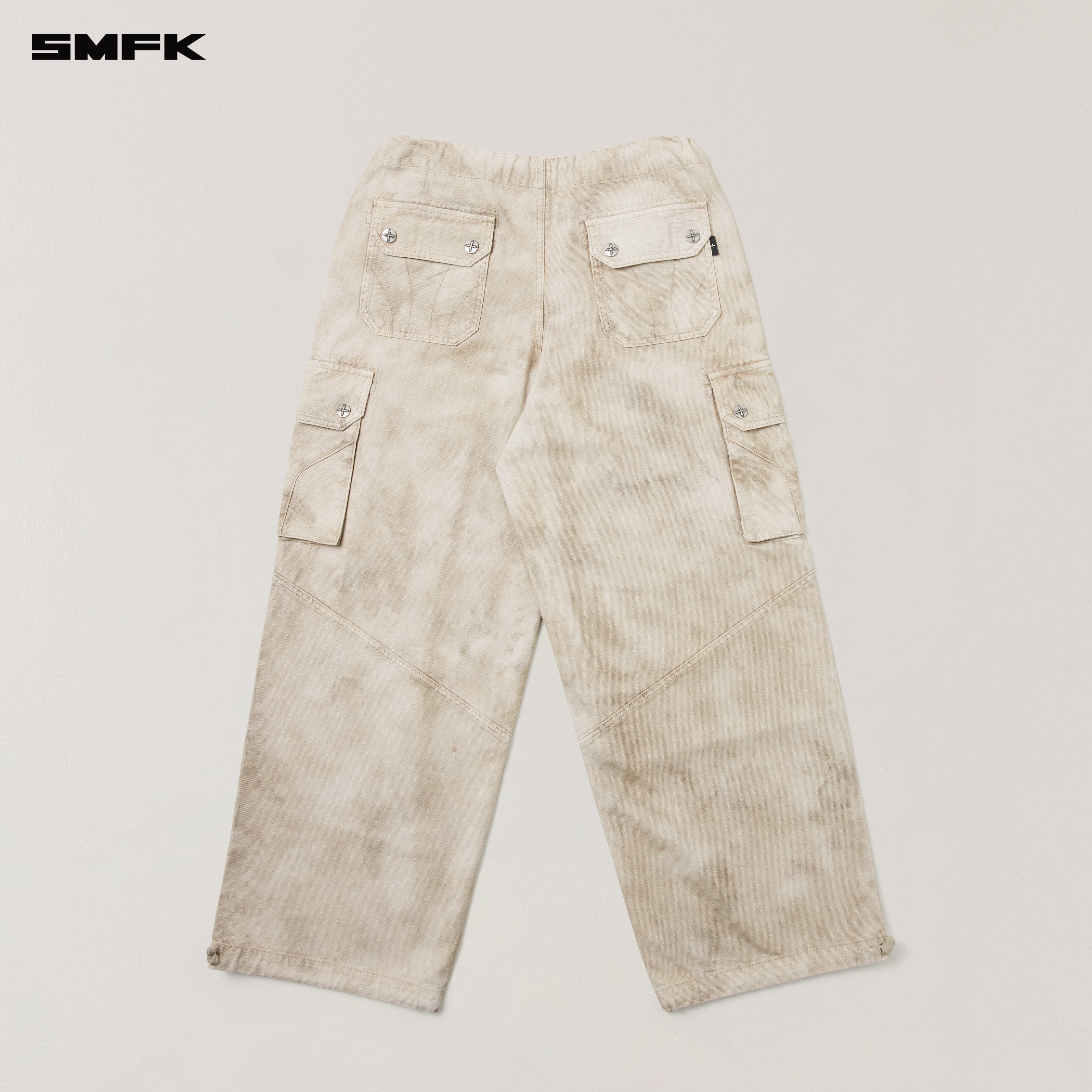 RAGE-WILD ORIGIN HANDCRAFT LOOSE PARA PANTS/GARMENT DYED WILD BROWN - Image 6