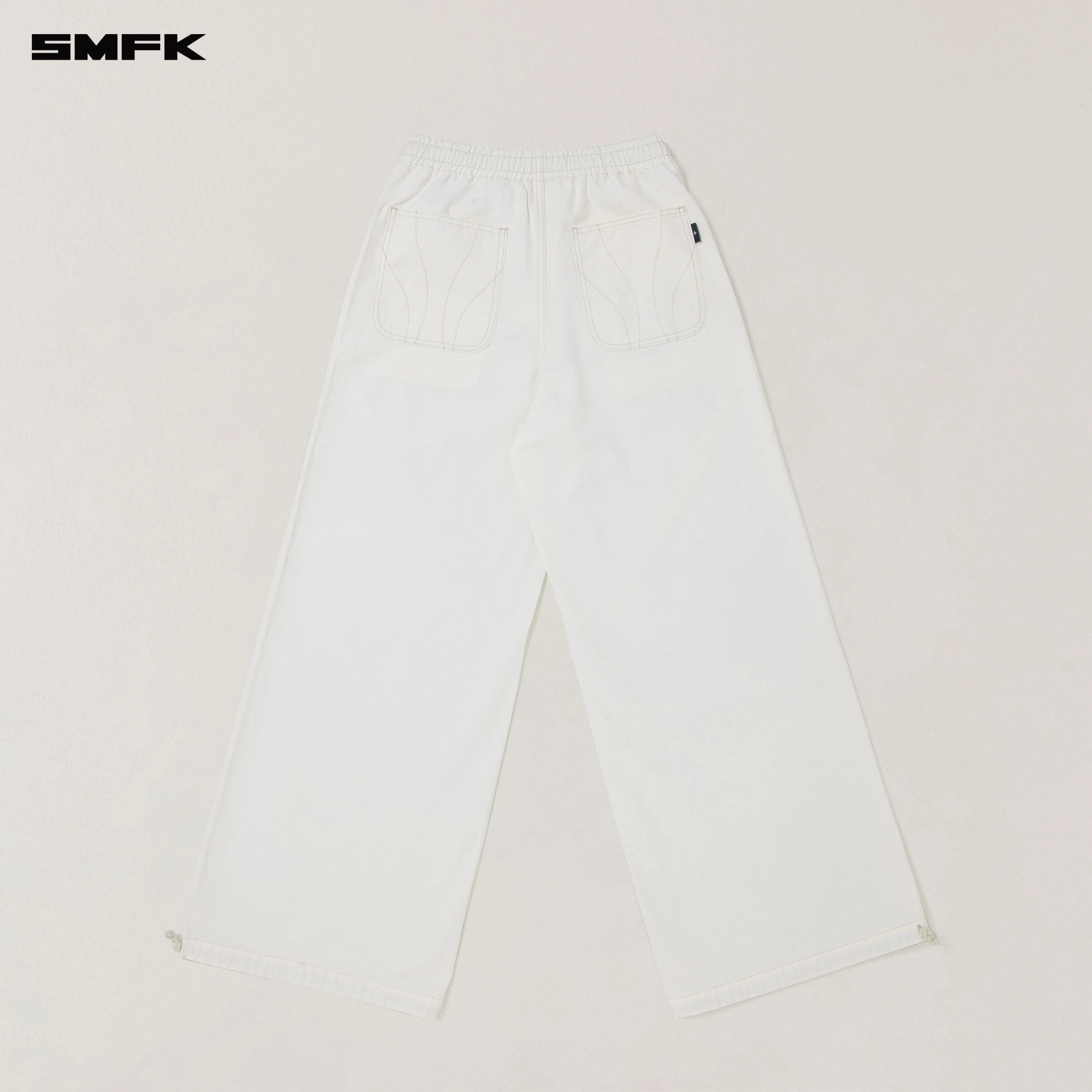 RAGE WILD ORIGIN HANDCRAFT SPORTS CARGO PANTS/GARMENT DYED SNOW MOUNTAIN WHITE - Image 6