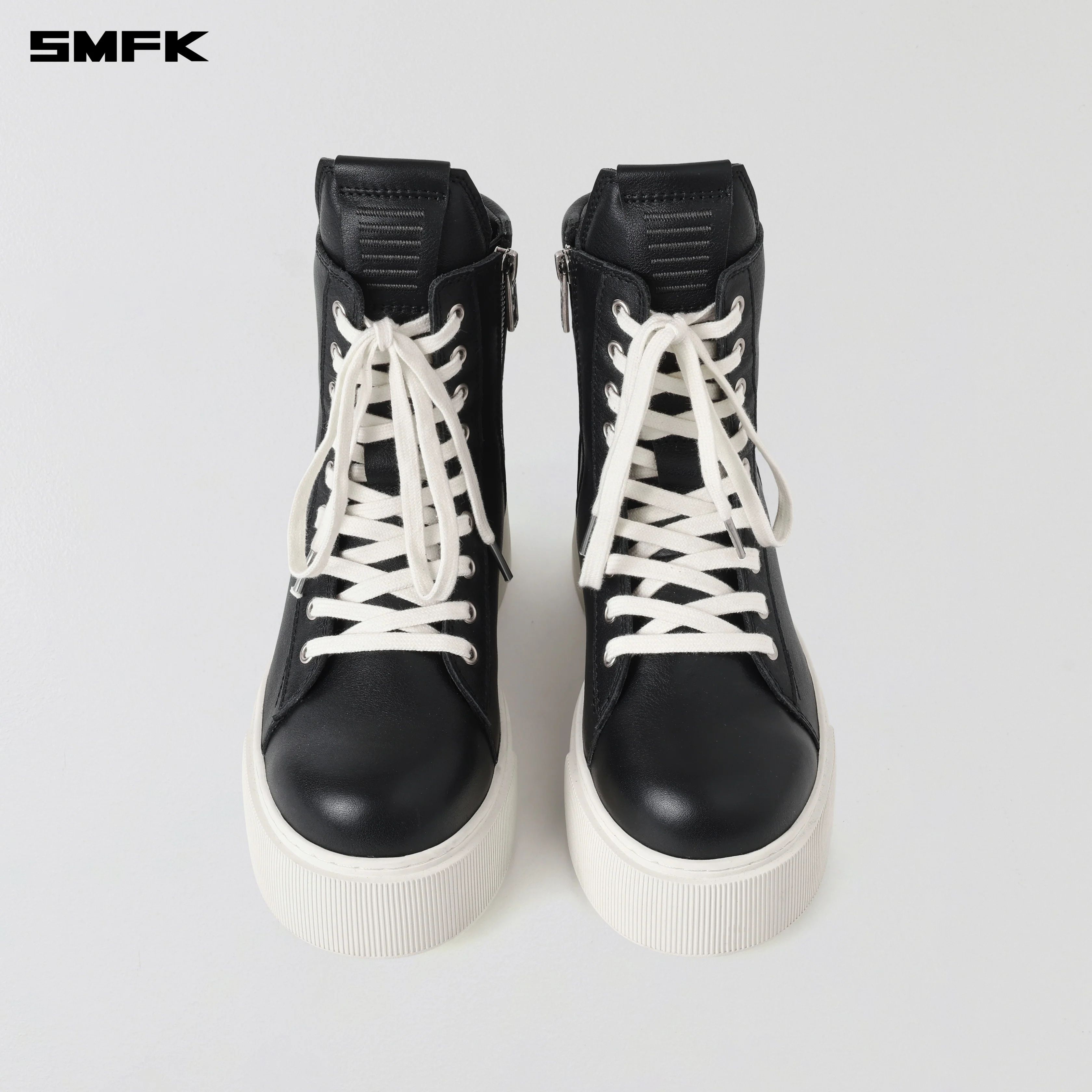 RUSH BOXING MID BOOTS BLACK WHITE - Image 4