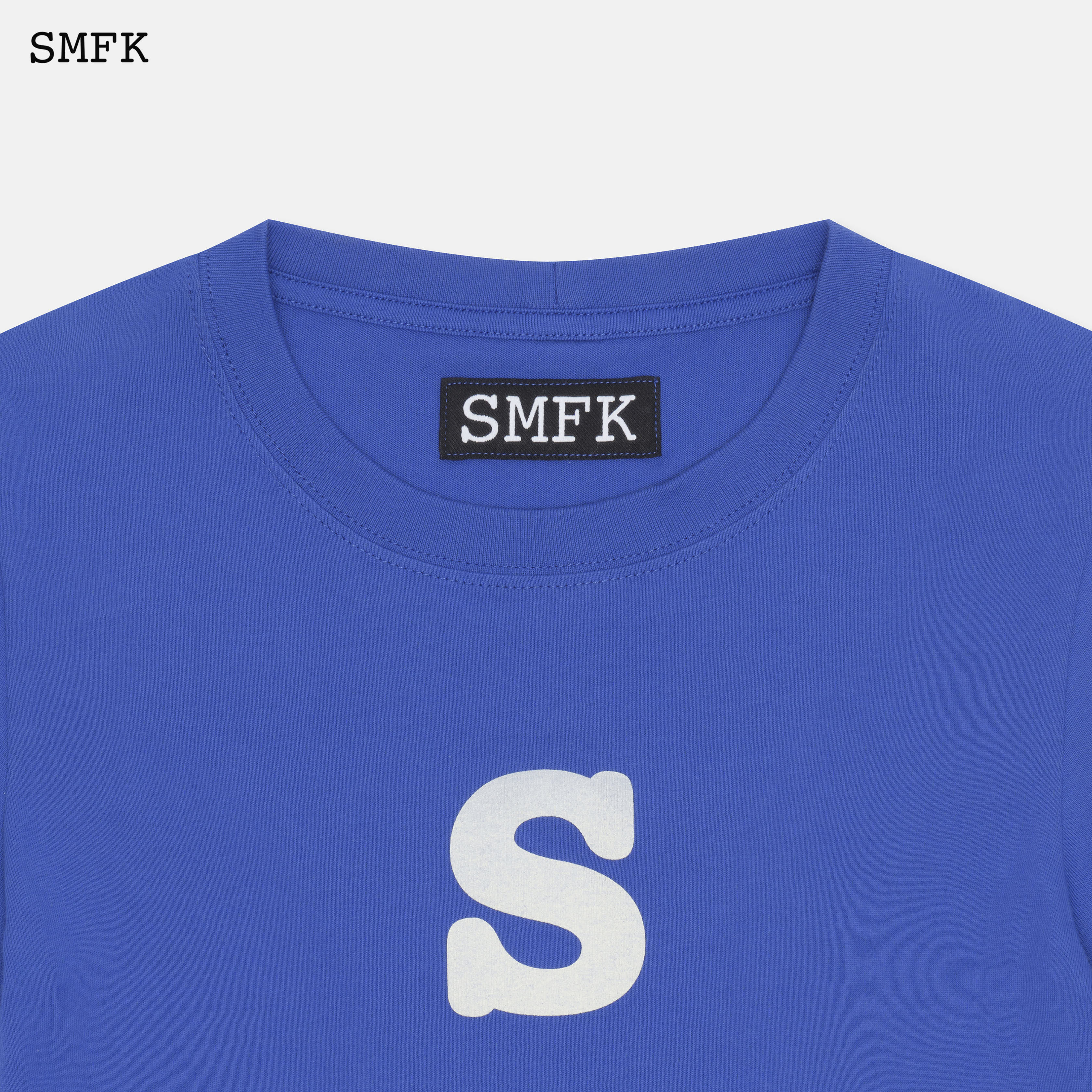 Skinny Model Dark Blue Tight T-shirt - Image 6