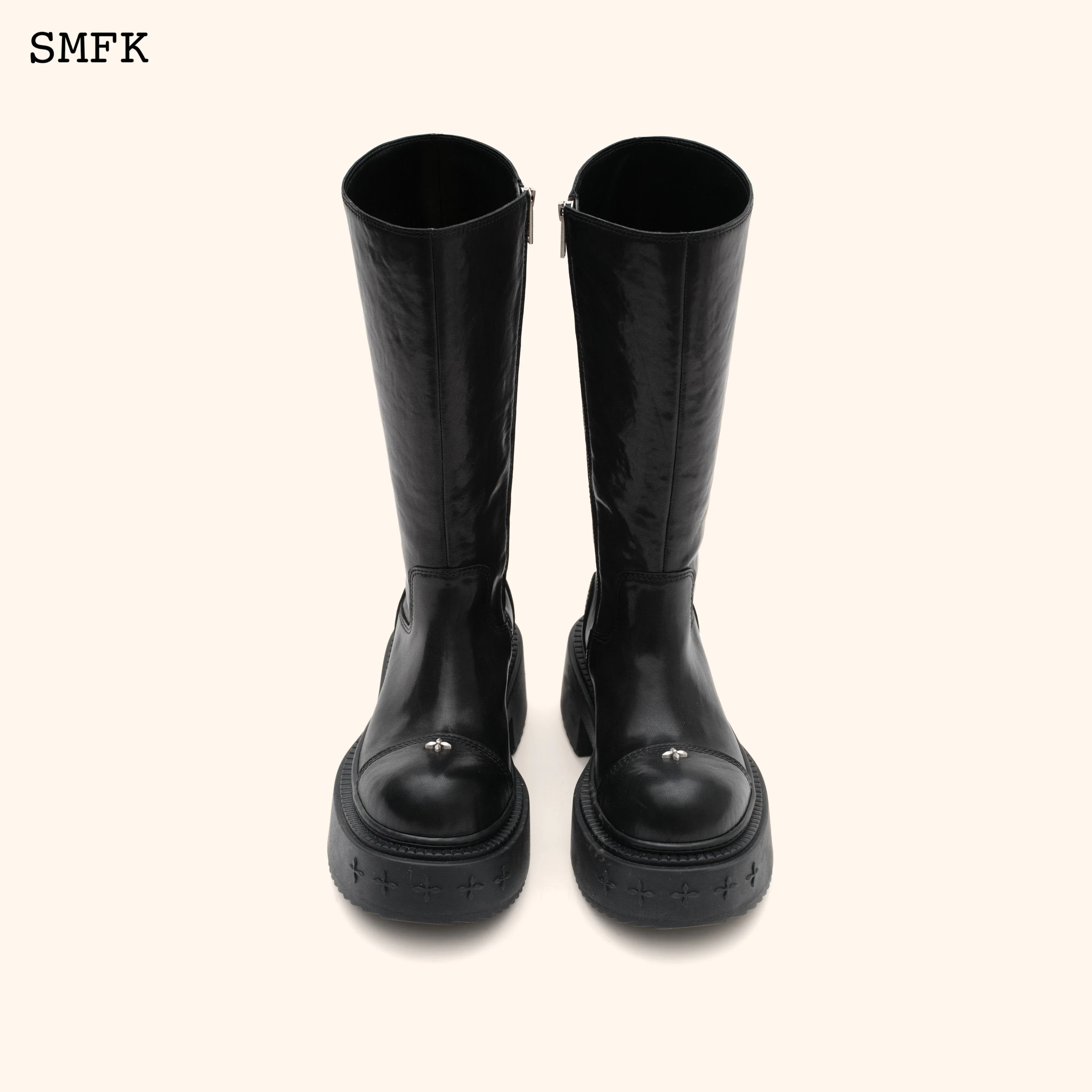 Compass Rider Medium Boots In Black - Image 8