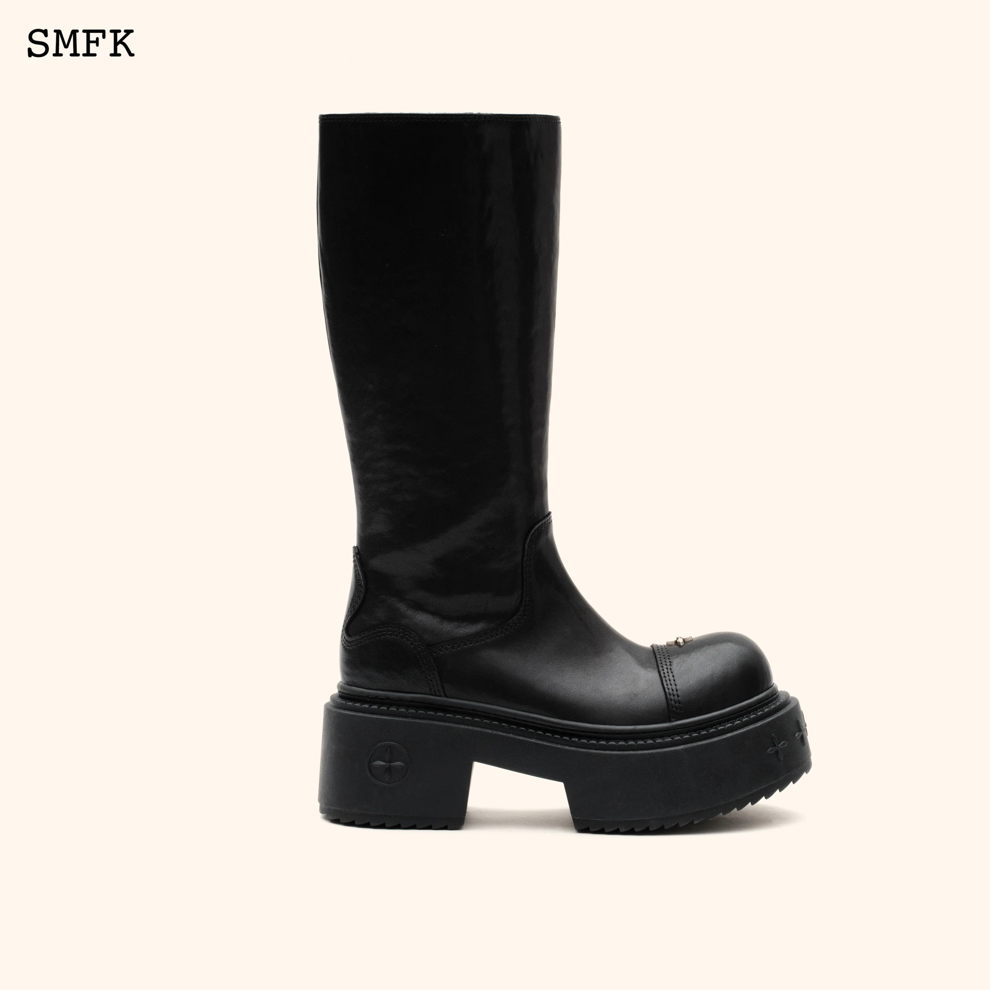 Compass Rider Medium Boots In Black - Image 9