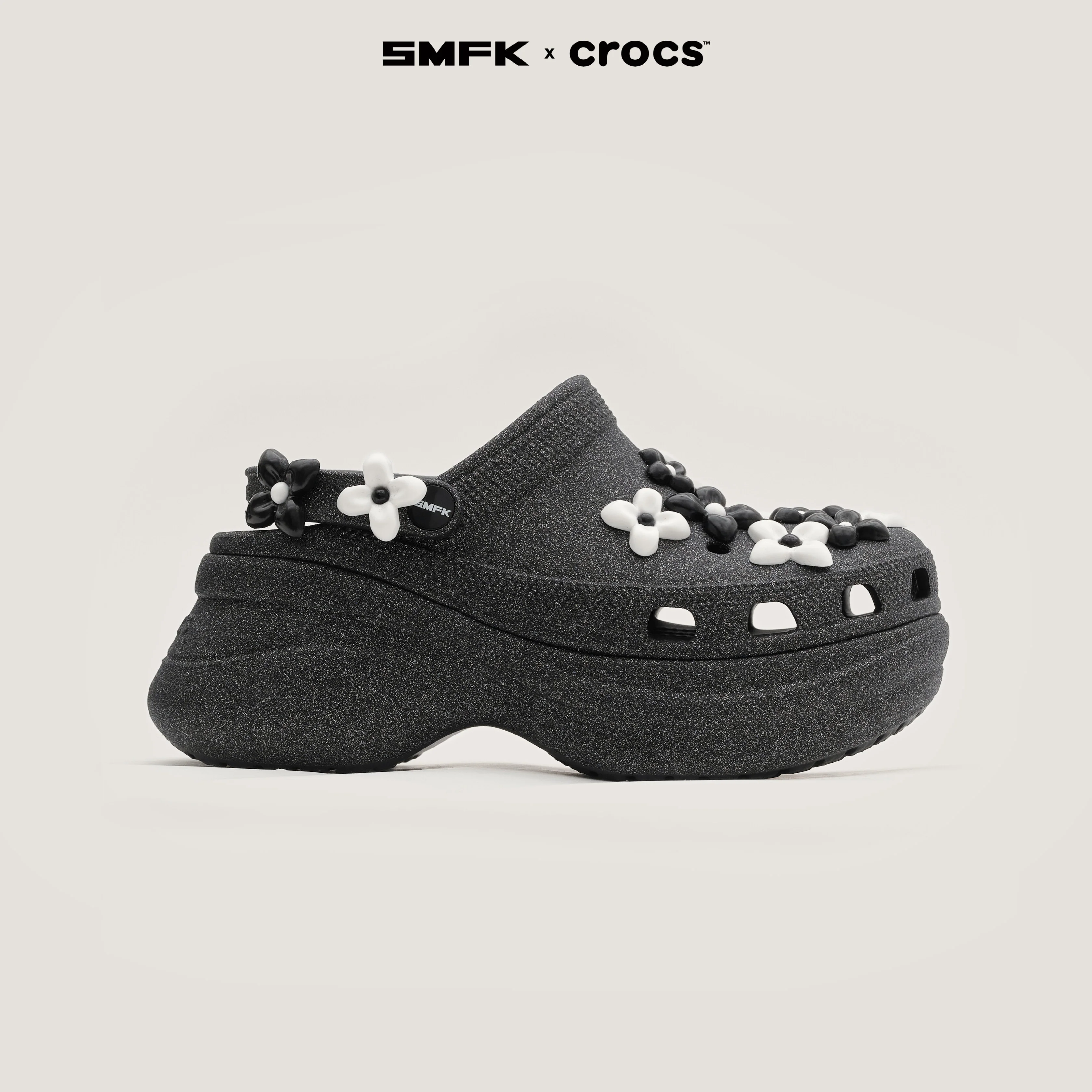 SMFK X CROCS BAE CLOG BLACK DIAMOND - Image 6