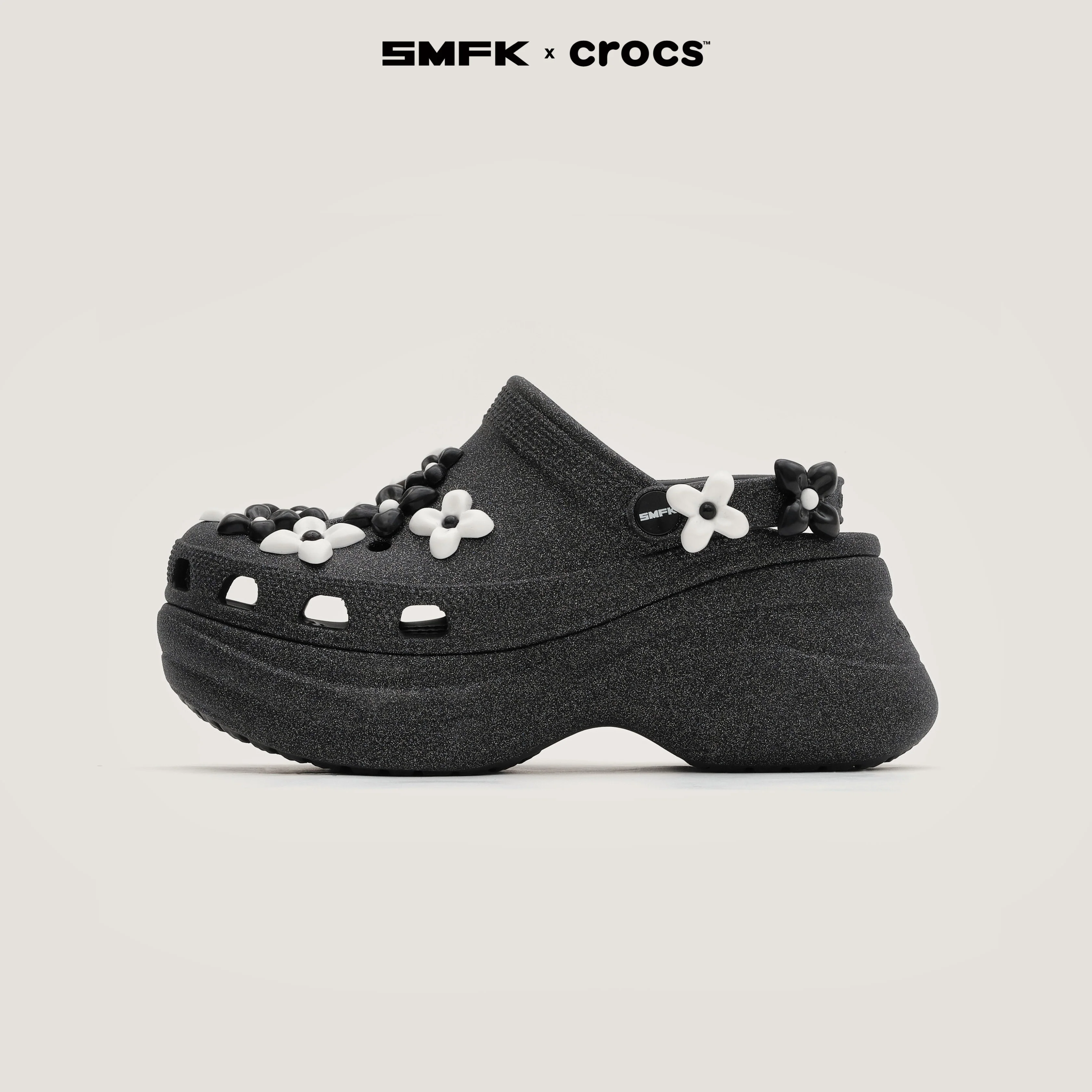 SMFK X CROCS BAE CLOG BLACK DIAMOND - Image 7