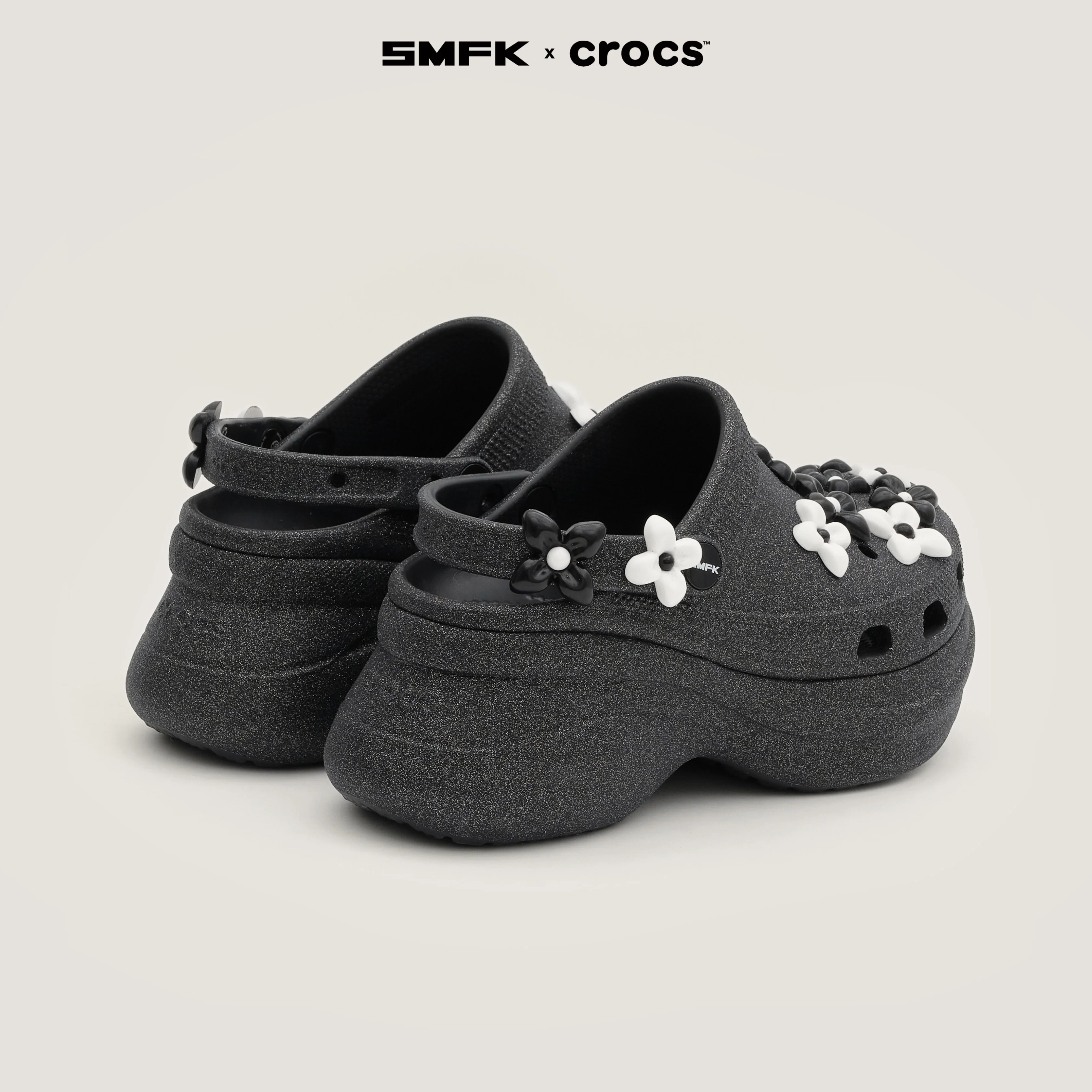 SMFK X CROCS BAE CLOG BLACK DIAMOND - Image 8