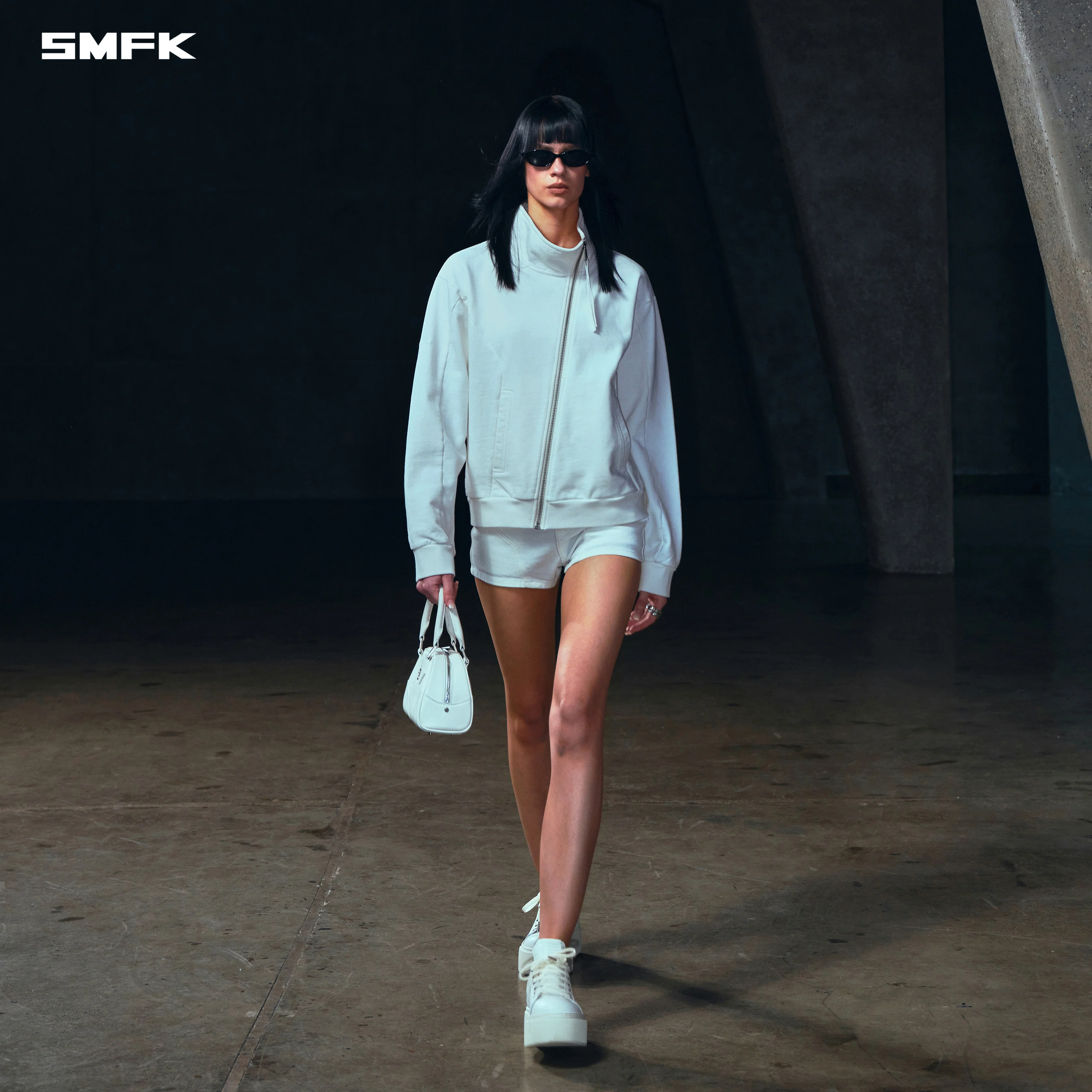 VINTAGE NOMADIC SPORTS JACKET/COTTON CLOUD WHITE - Image 2