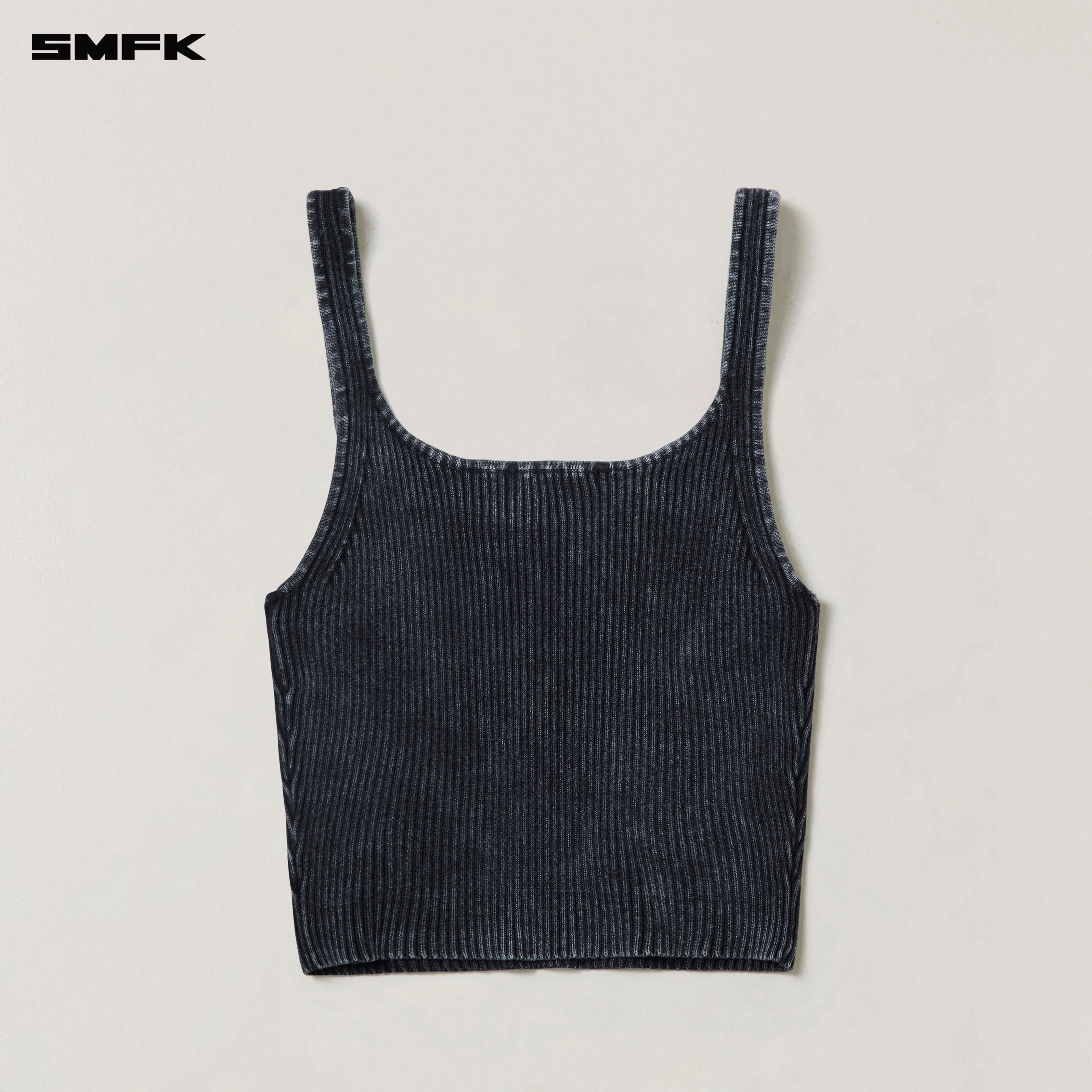 VINTAGE-SAVAGE KNIT TANK/STONE WASH VANISH BLACK - Image 6
