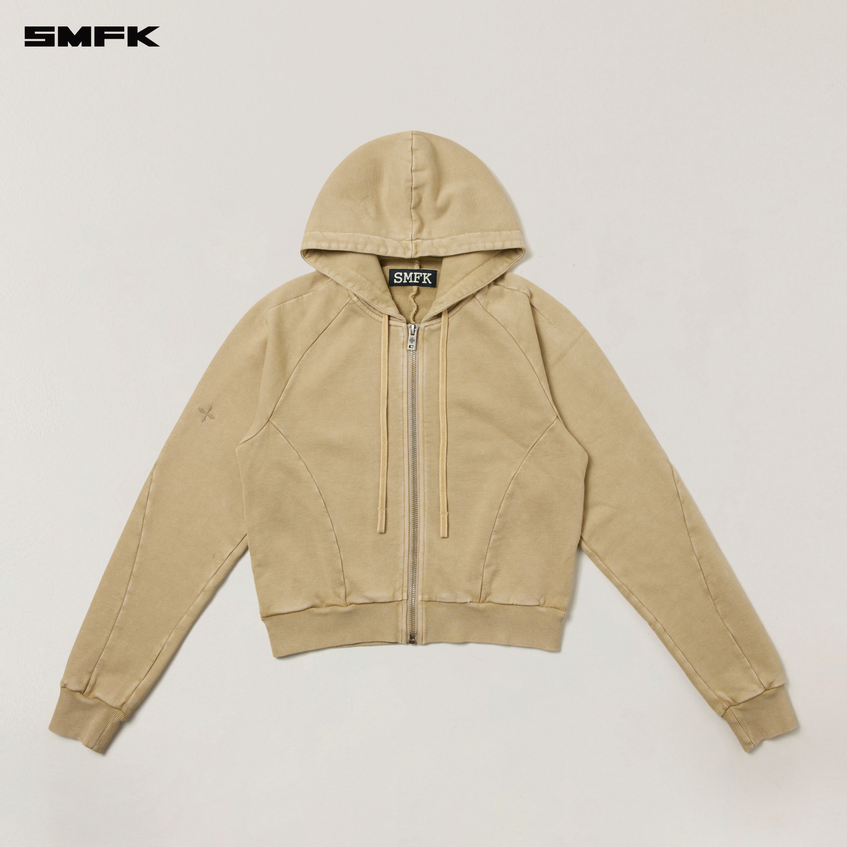 VINTAGE-SAVAGE SPORTS HOODIE/FADE DYE VANISH SAND - Image 5