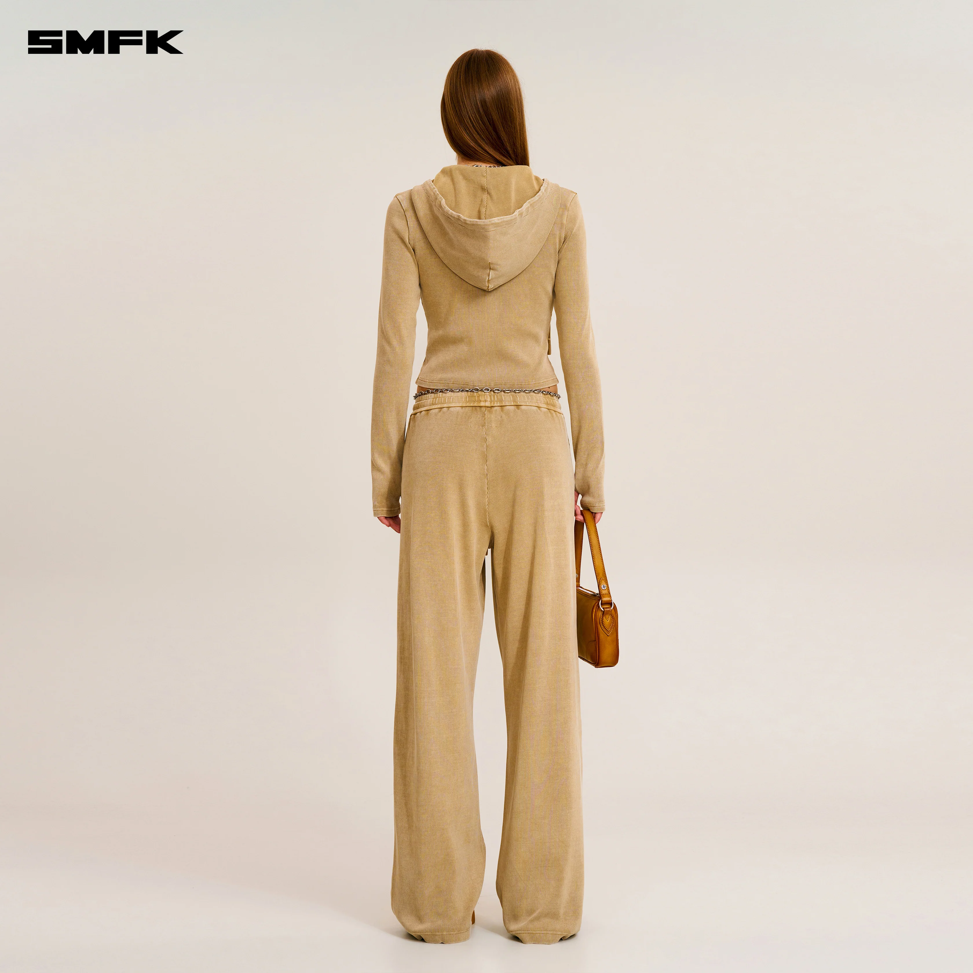 VINTAGE - SAVAGE STRAIGHT SPORTS PANTS/FADE DYE FADING DESERT - Image 4