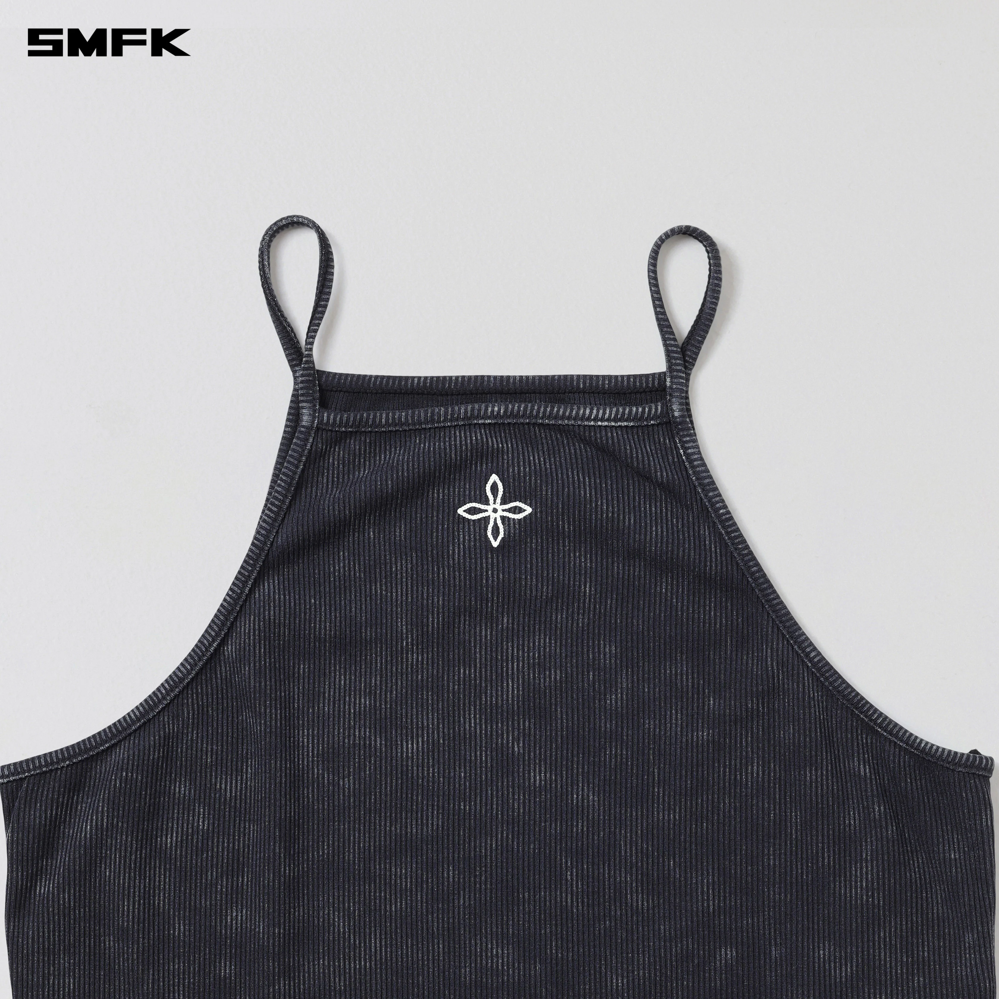 VINTAGE STORM FADE FLAT CAMISOLE/FADE DYE VANISH BLACK - Image 7