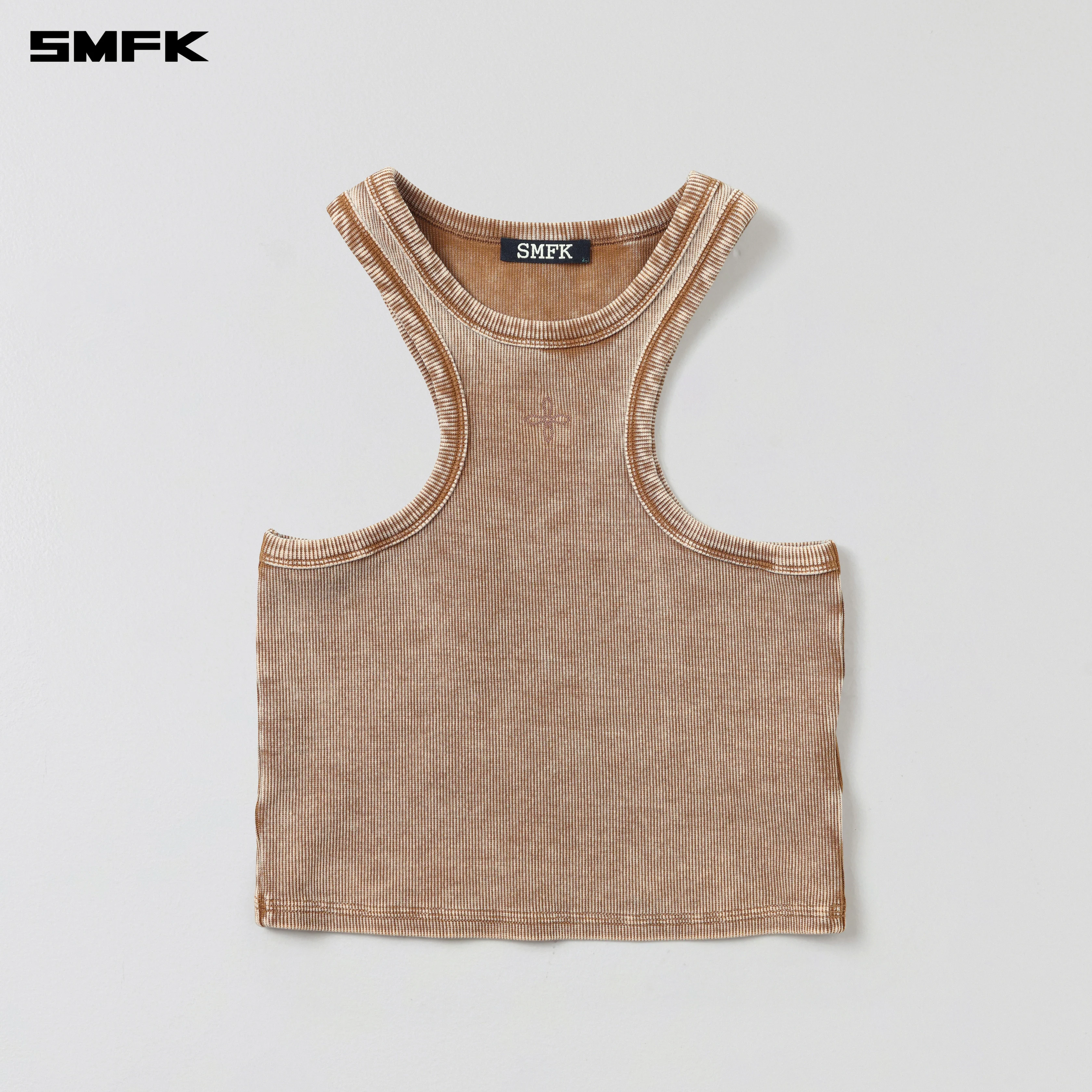 VINTAGE STORM FADE GYM TANK/FADE DYE VANISH BROWN - Image 5