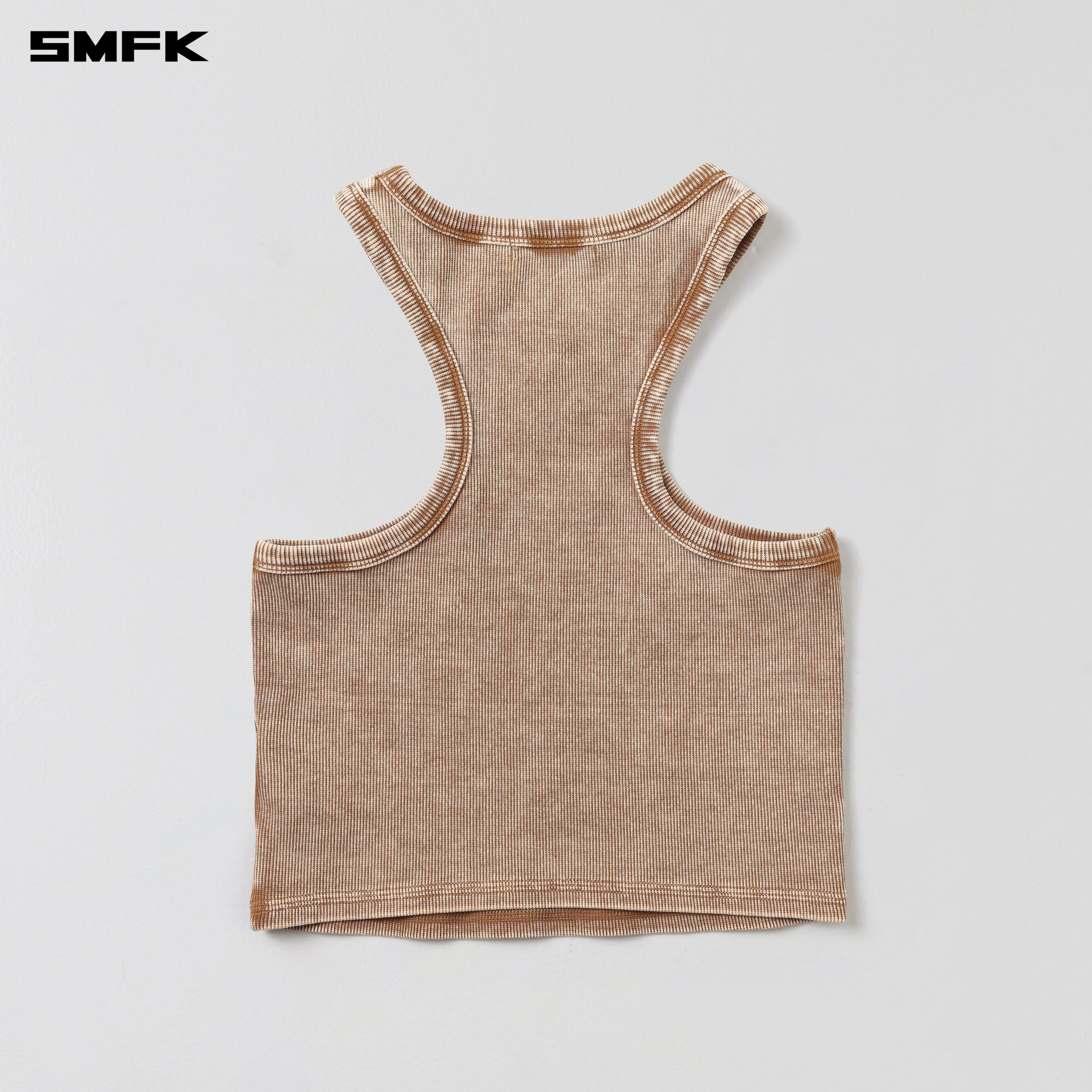 VINTAGE STORM FADE GYM TANK/FADE DYE VANISH BROWN - Image 6