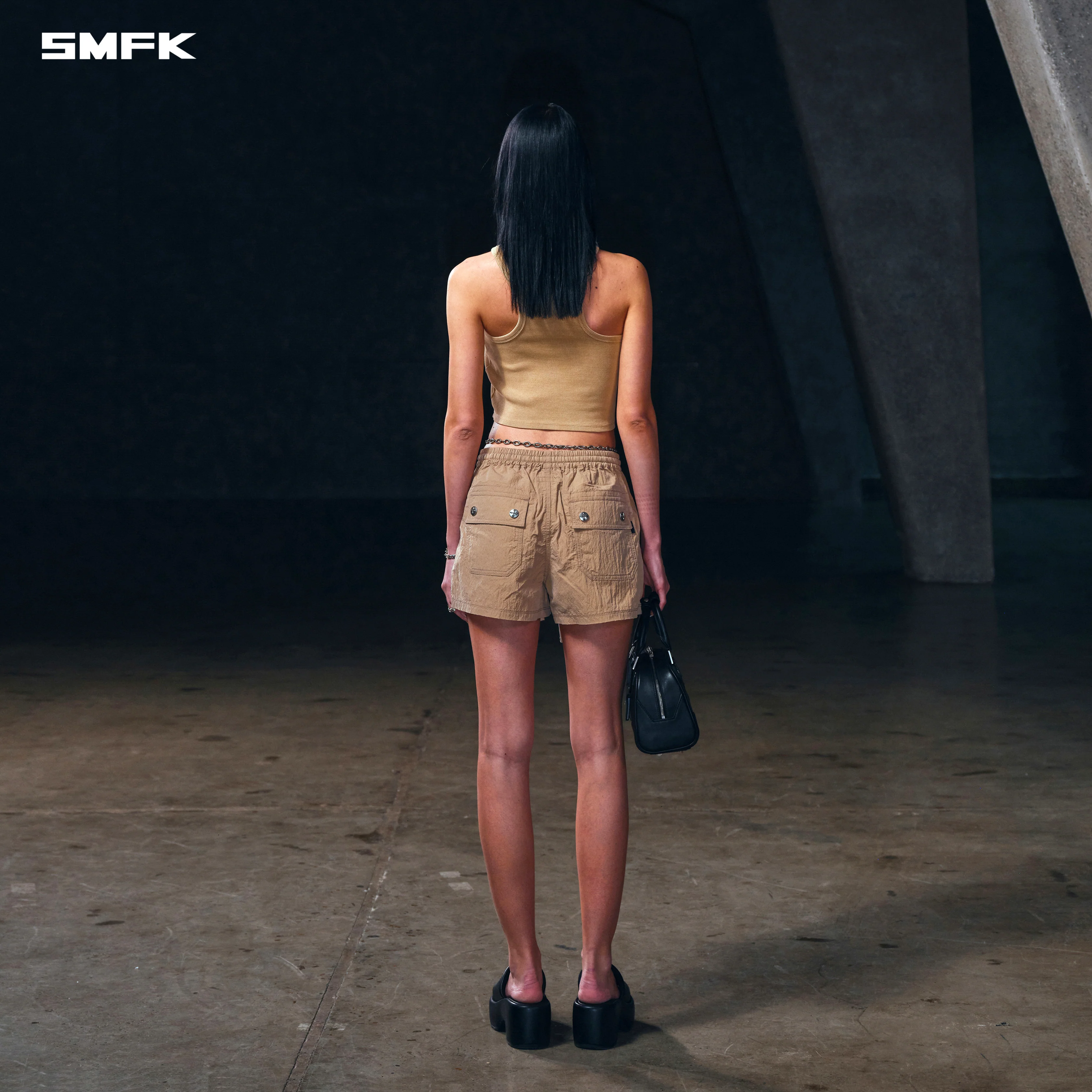 VINTAGE STORM FADE GYM TANK/FADE DYE VANISH SAND - Image 3