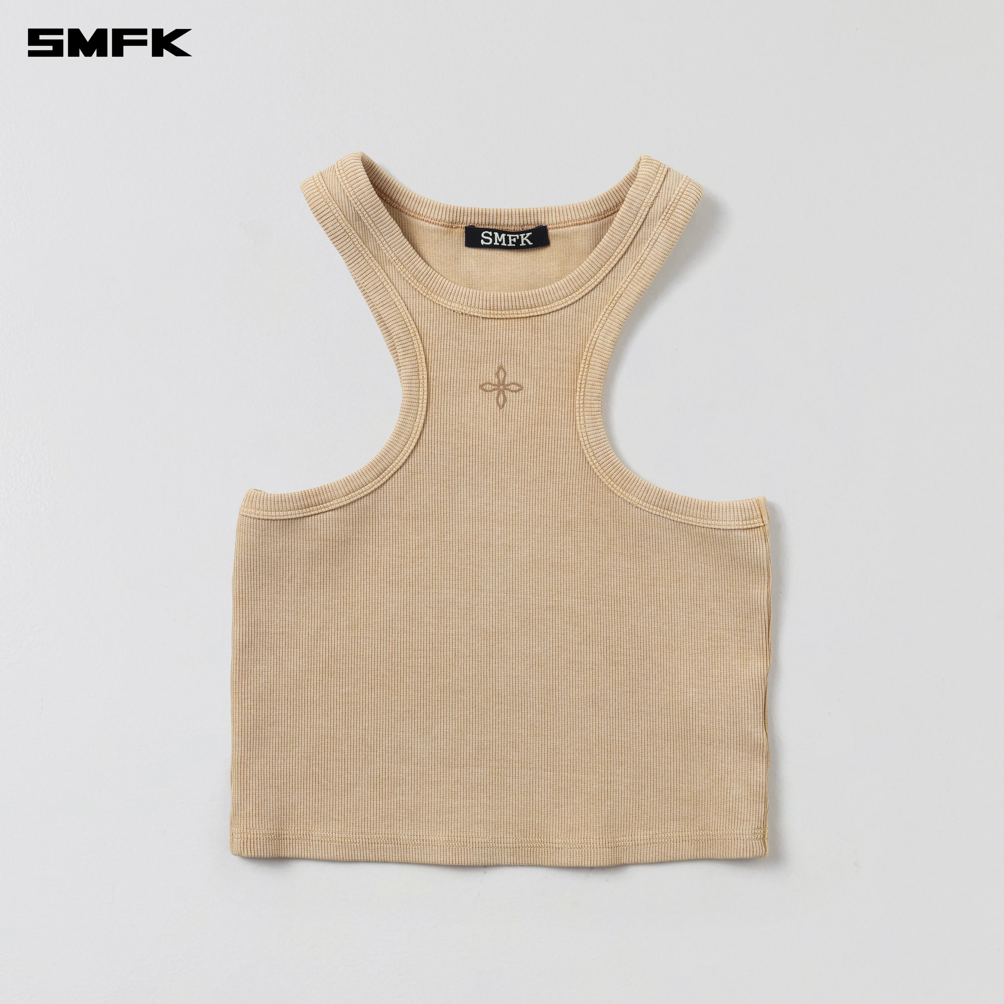 VINTAGE STORM FADE GYM TANK/FADE DYE VANISH SAND - Image 5