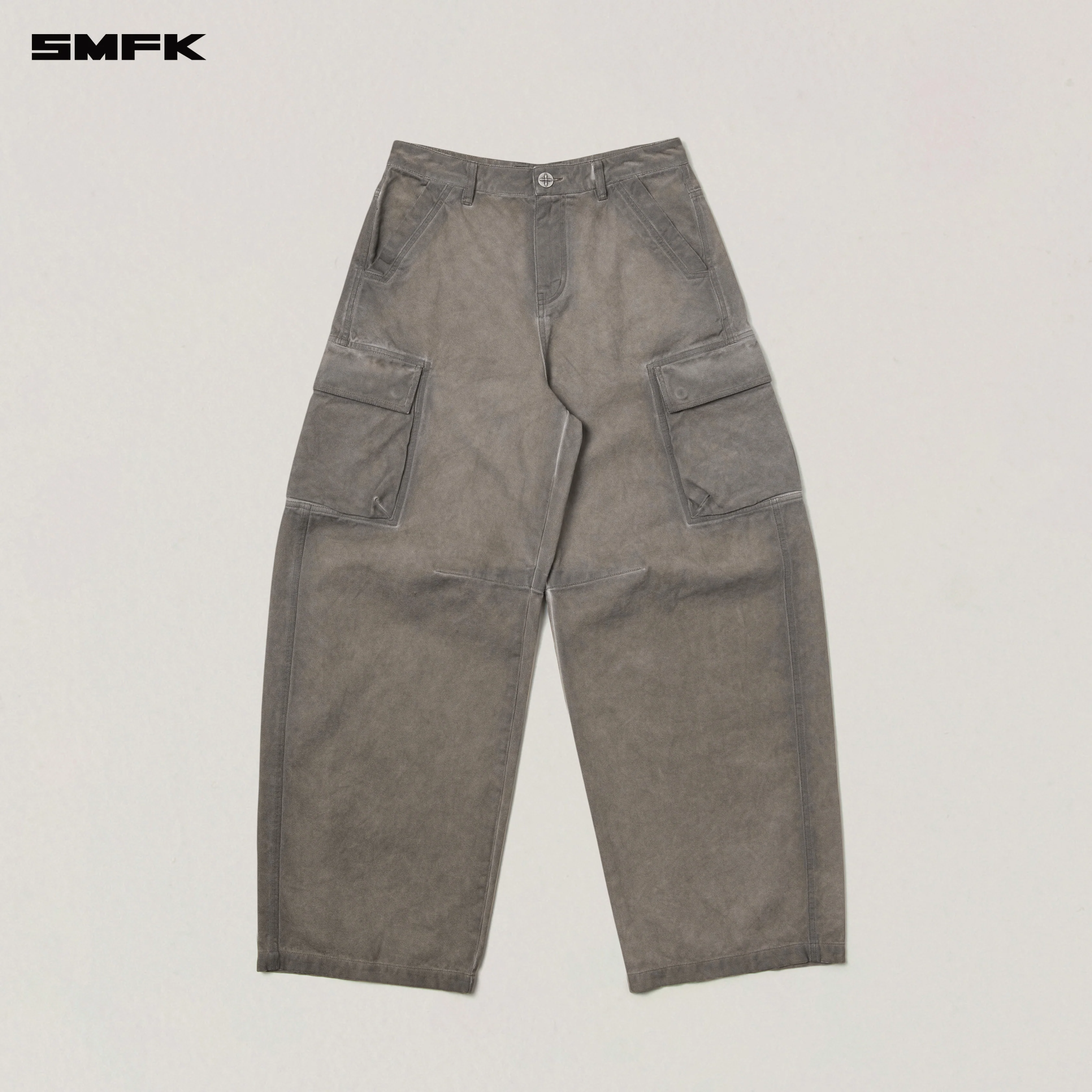 VINTAGE-STORM ONE CUT ARC CARGO PANTS/FADE DYE WILD BROWN - Image 6
