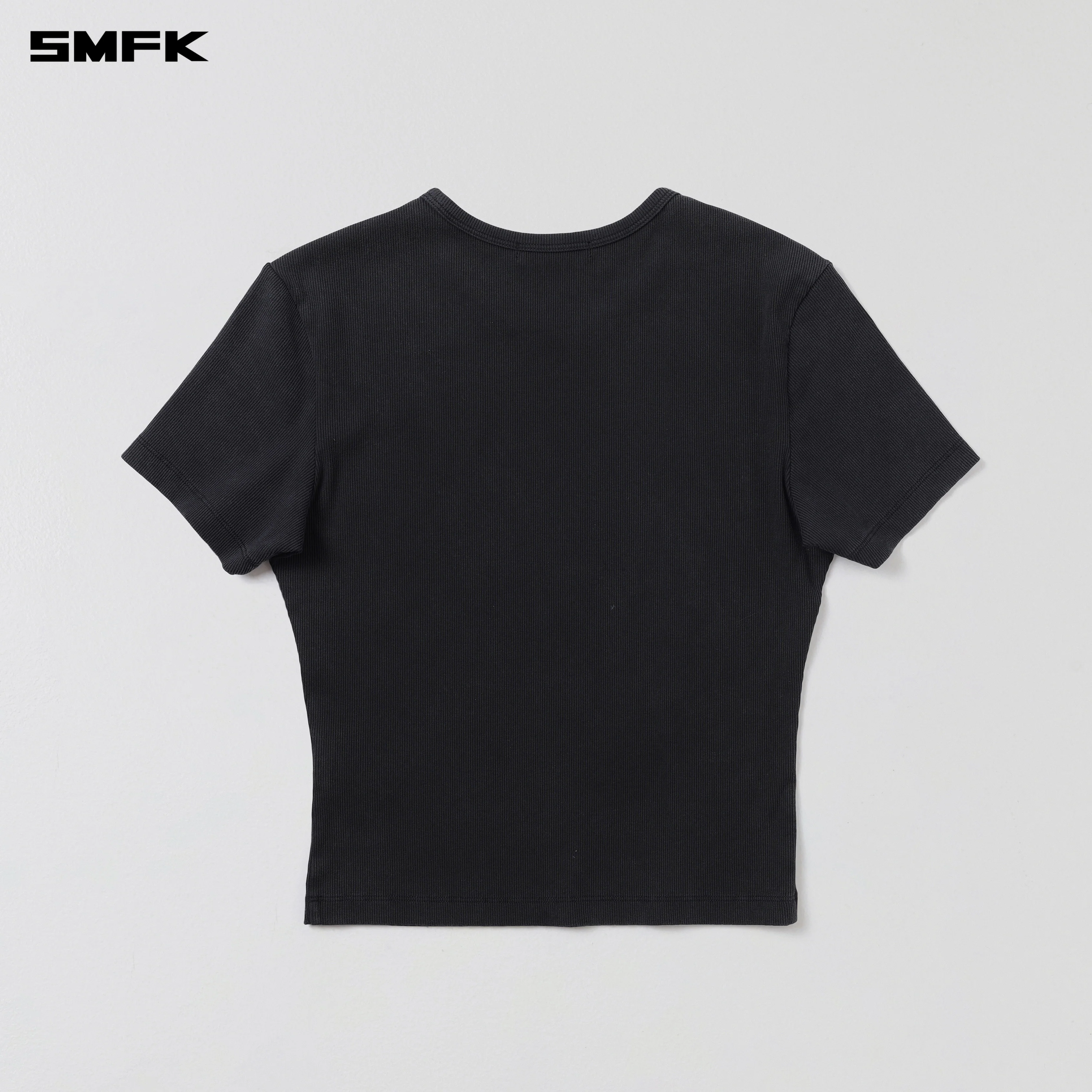 VINTAGE VANISH SILK TEE/GARMENT DYE VANISH BLACK - Image 6