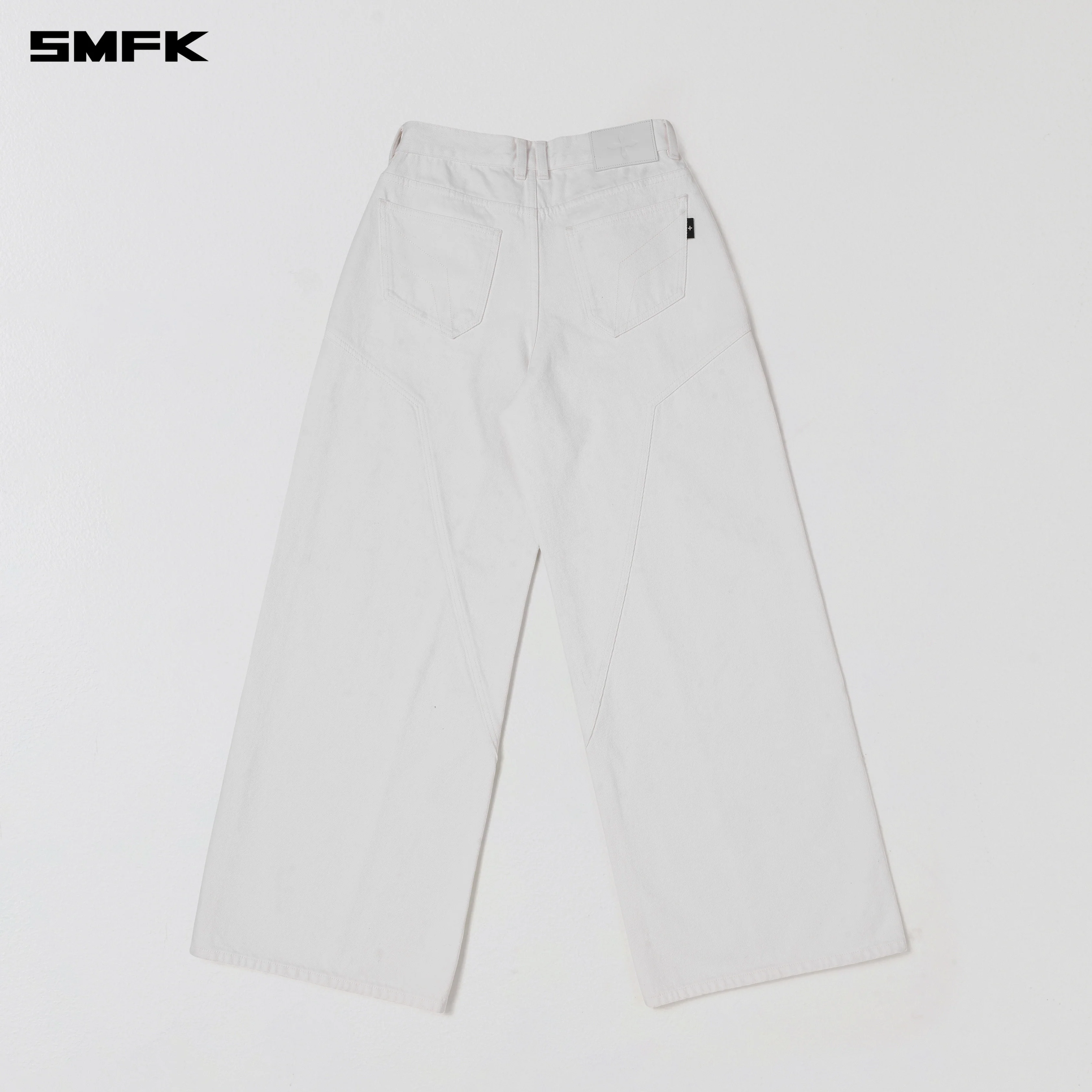 WILD MIRAGE TOWER DENIM PANTS/COTTON CLOUD WHITE - Image 6