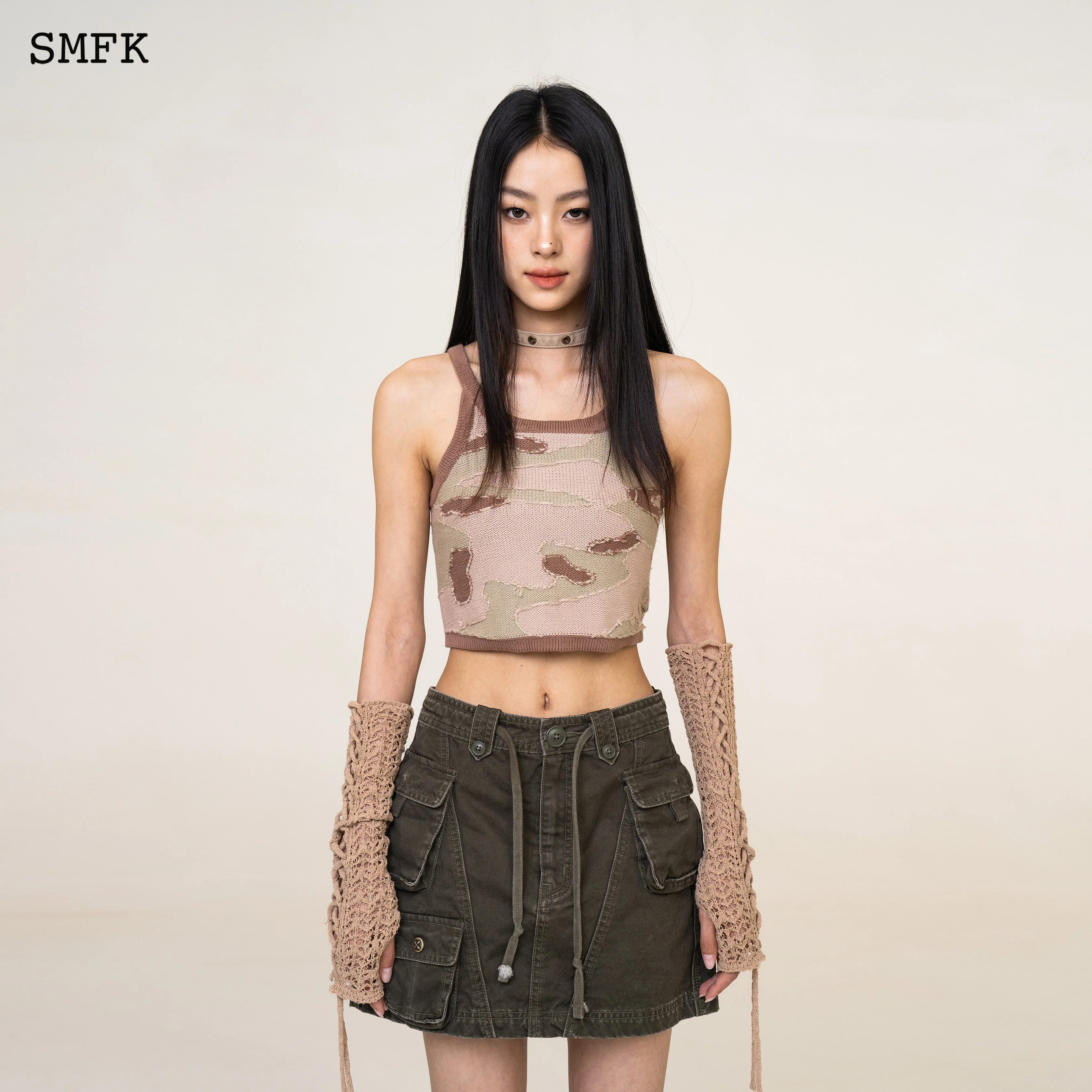 WildWorld Camouflage Weaved Tactic Vest - Image 4
