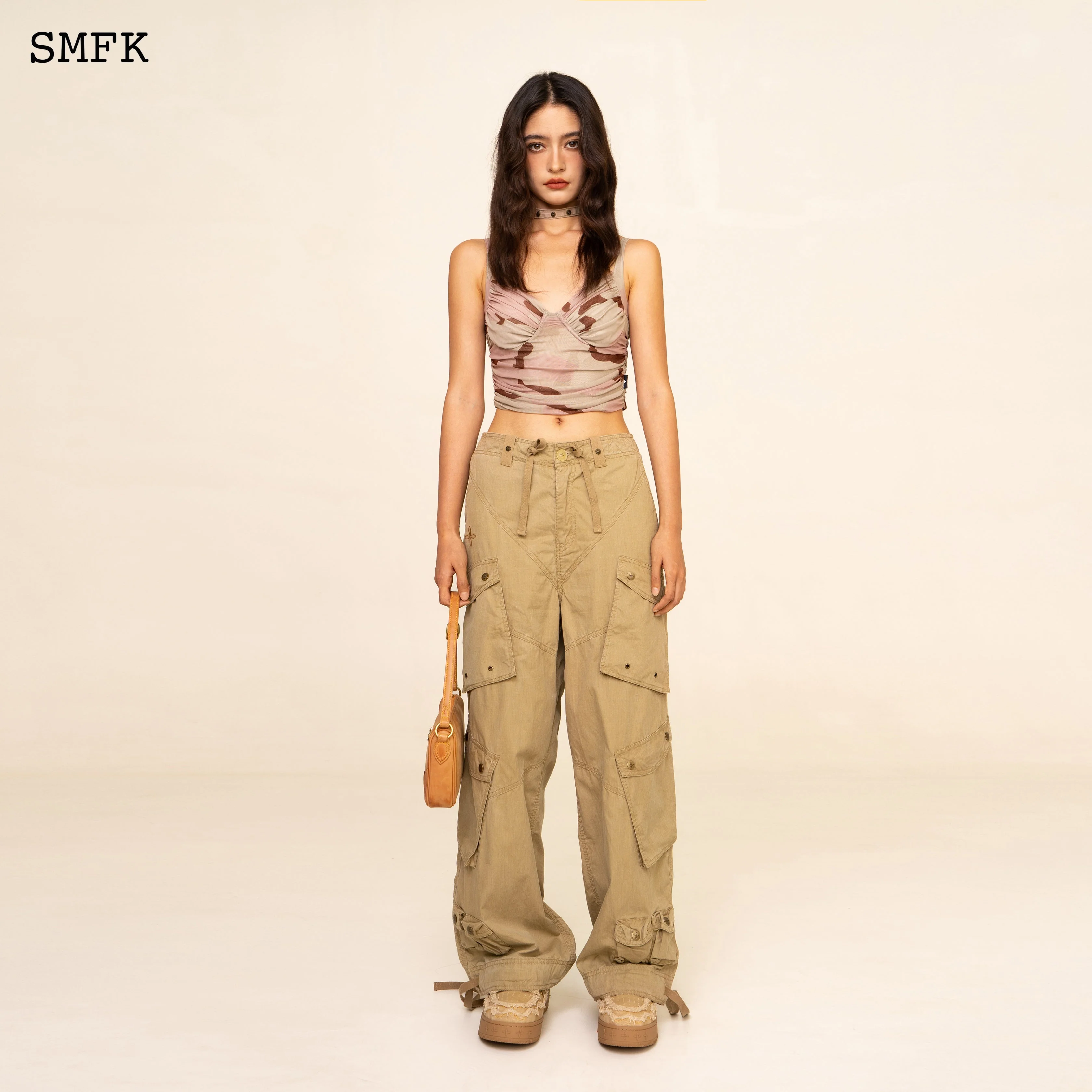 WildWorld Desert Camouflage Gown Style Vest - Image 3