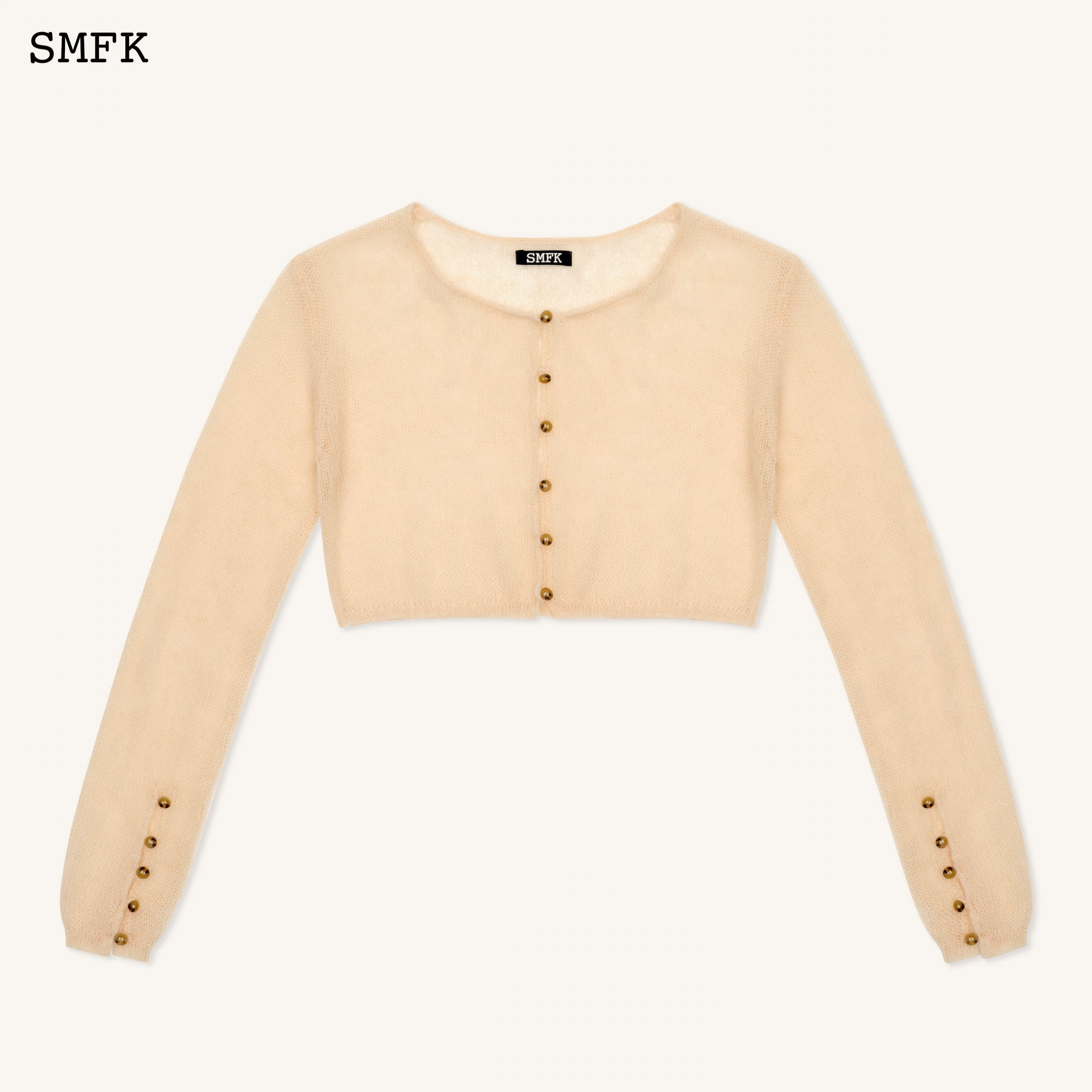 WildWorld Stray Wool Knitted Cardigan - Image 4